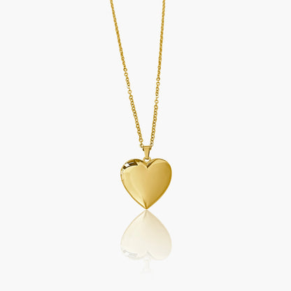 Hart Medaillon Ketting Amoura
